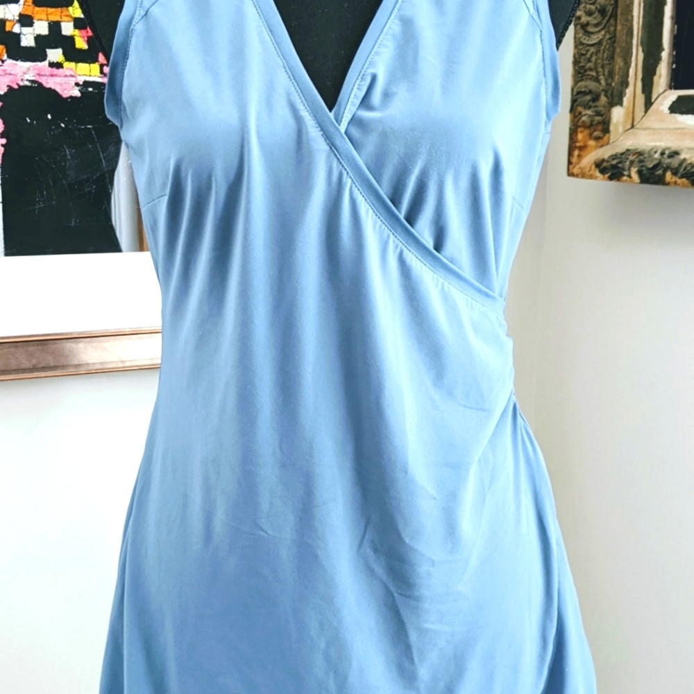 Columbia dry fit material Athleisure dress with pocket